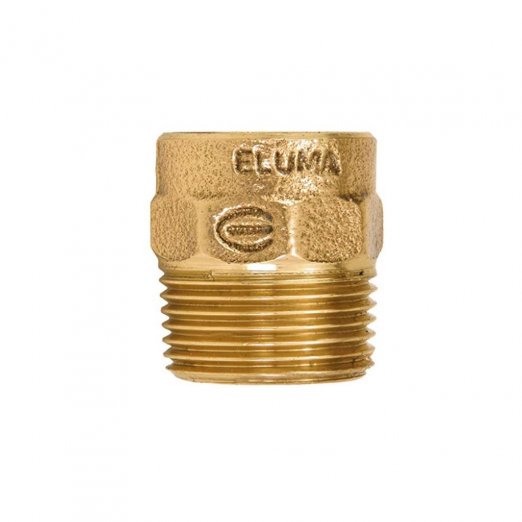 Conector 604RM 15 x 1/2 Bronze Eluma