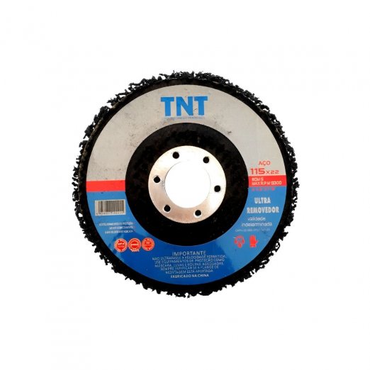 Disco Flap Ultra Removedor 41/2 Nylon Preto TNT