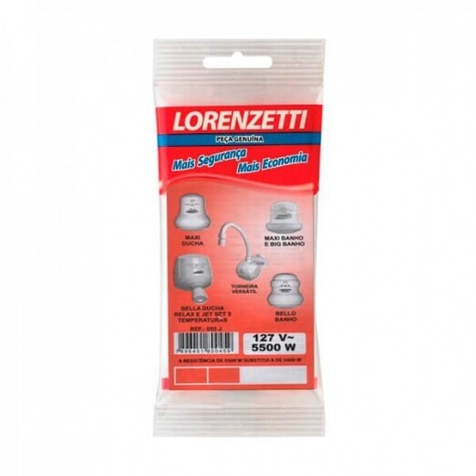 Resistncia Torneira Verstil 127V 5500W 055J Lorenzetti