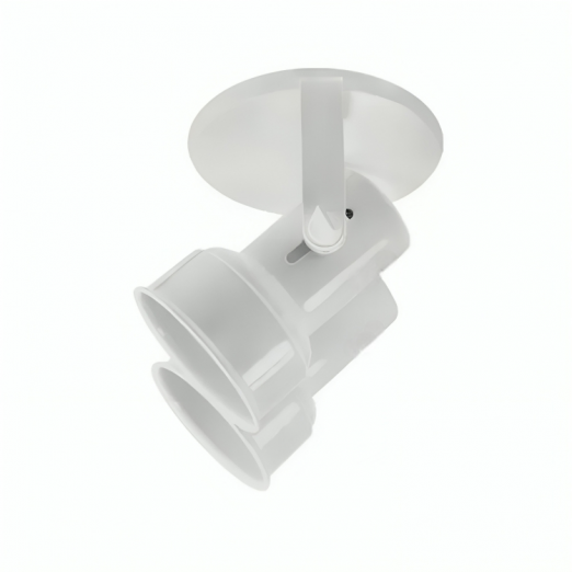 Spot Caneca 2 Lmpadas Cor Branco Referncia 3363 Marca OPL