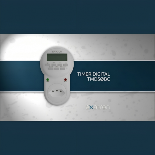 Timer Digital Bivolt Automtico TMD0BC Exatron