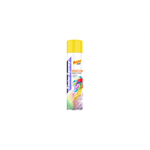 Tinta Spray Amarelo 400ml Mundial