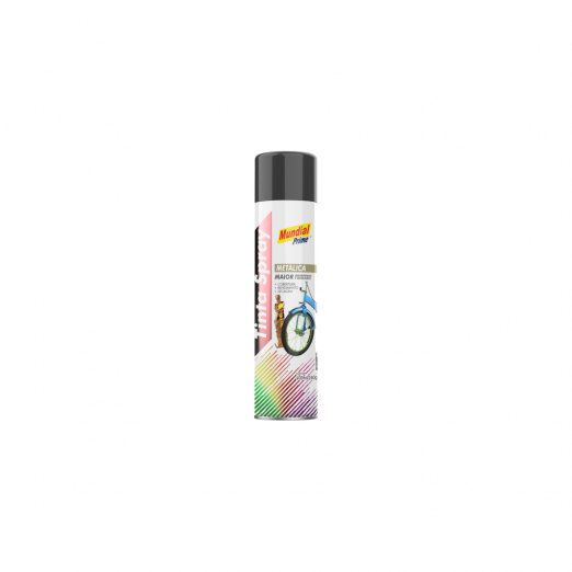 Tinta Spray Grafite Metlico 400ml Mundial